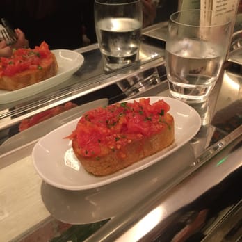 Barrafina - Tomato bruschetta - Spanish Near Me - London, XGL Barrafina - Tomato bruschetta - Spanish Near Me - London, XGL