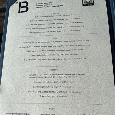 Menu photo 2 Bōkan London, XGL
