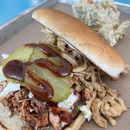 Smoked BBQ Jackfruit Sandwich