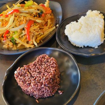 Thailusion - a variety of food on a table - Thai Near Me - Los Alamitos, California Thailusion - a variety of food on a table - Thai Near Me - Los Alamitos, California