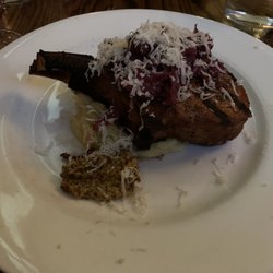 The Old Barn Inn Restaurant - Smoked hog chop