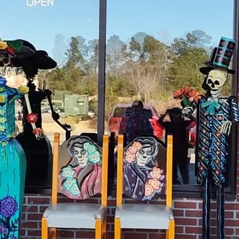 Senor Mezcal - Ok, I loved this entrance. Beautiful metal artwork!! Plus more inside. - Mexican Near Me - Evans, Georgia Senor Mezcal - Ok, I loved this entrance. Beautiful metal artwork!! Plus more inside. - Mexican Near Me - Evans, Georgia