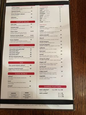 Menu photo 5 Stetsons Modern Steak + Sushi Chicago, IL