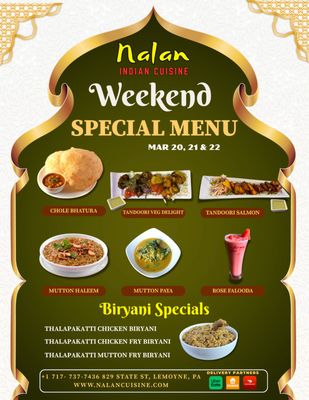 Menu photo 1 Nalan Indian Cuisine Lemoyne, PA Menu photo 1 Nalan Indian Cuisine Lemoyne, PA