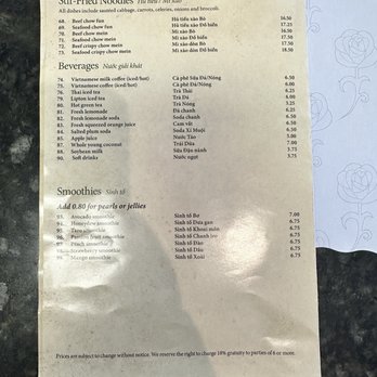 Pho 24 - Menu - Vietnamese Near Me - San Jose, California