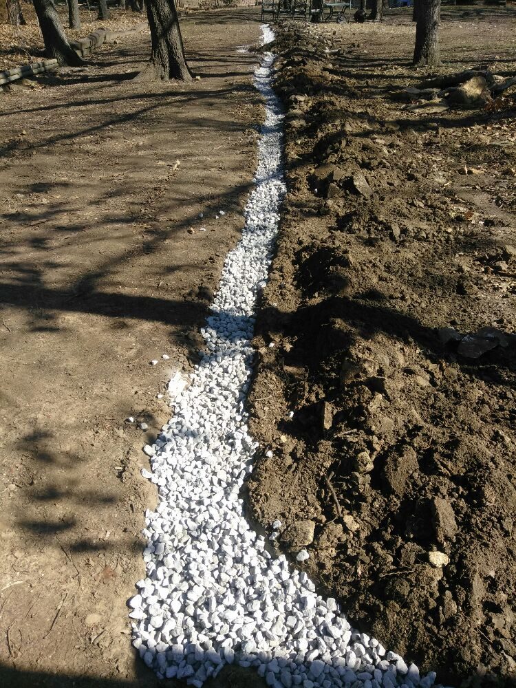 Slide of Benson's Drainage Solutions