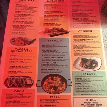La Mulata - Dinner Menu - Cuban Near Me - Miami Beach, Florida La Mulata - Dinner Menu - Cuban Near Me - Miami Beach, Florida