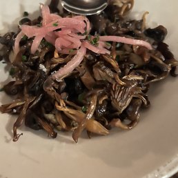 Mushrooms, minus the goat cheese Mushrooms, minus the goat cheese