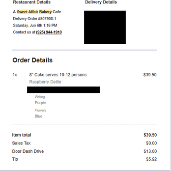 A Sweet Affair Bakery - order - Bakeries Near Me - Walnut Creek, California