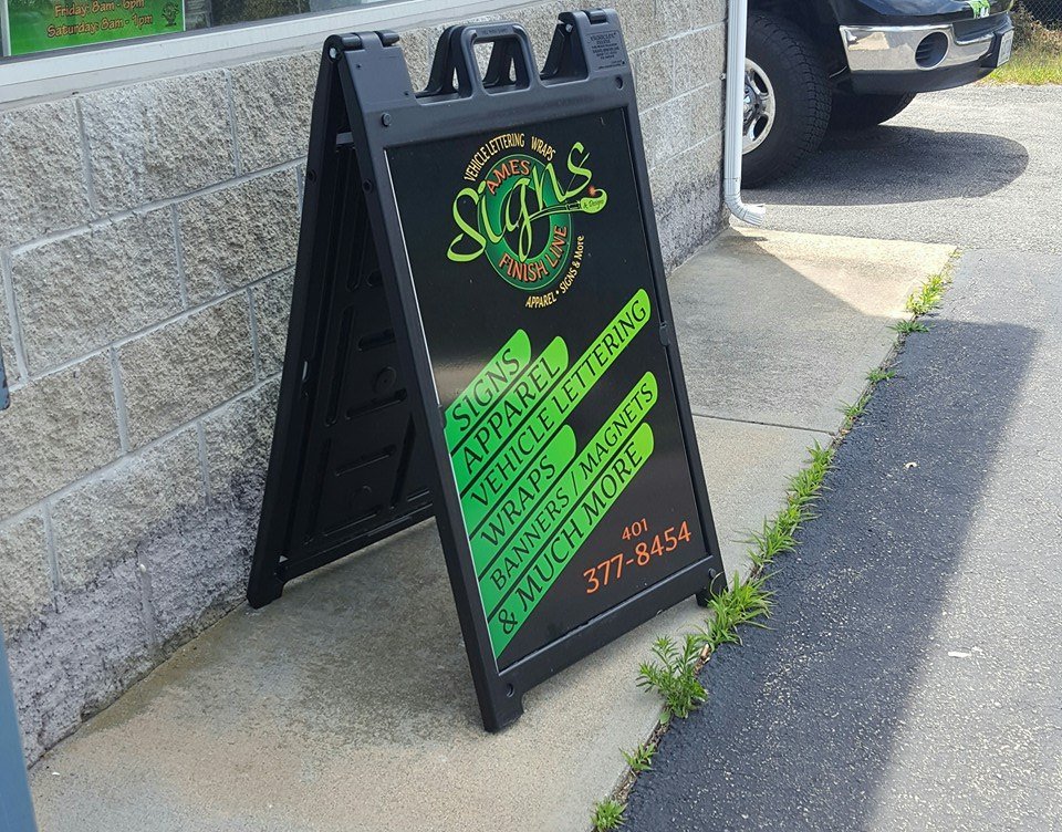 AMES’ FINISH LINE SIGNS & DESIGNS Updated September 2024 28 Main St