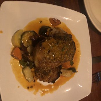 Carmelina's - Pistachio sea bass - Italian Near Me - Boston, Massachusetts