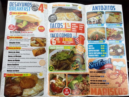 Menu photo 3 El Charro Restaurant Los Angeles, CA Menu photo 3 El Charro Restaurant Los Angeles, CA