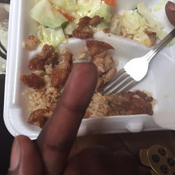Sakura Teriyaki - Piece of metal found in chicken teriyaki - Japanese Near Me - South Orange, New Jersey