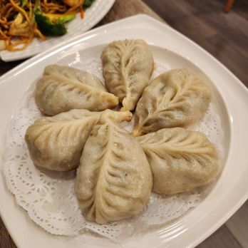 Dumpling Kitchen - S04. Pan-Fried Vegetarian Pot Stickers (6 pcs) - Chinese Near Me - San Francisco, California Dumpling Kitchen - S04. Pan-Fried Vegetarian Pot Stickers (6 pcs) - Chinese Near Me - San Francisco, California