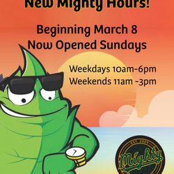 Mighty Hydroponics & Organics - New Mighty Hydro Hours Spring/Summer '26