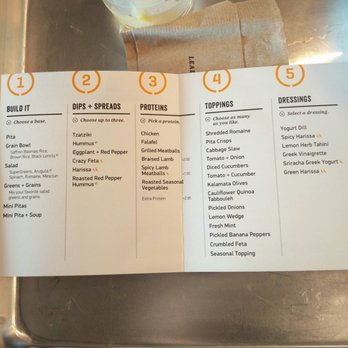 CAVA - Menu - Mediterranean Near Me - Irvine, California