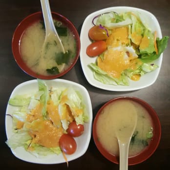 Sushi Hiro - Miso soup and salad - Japanese Near Me - Las Vegas, Nevada Sushi Hiro - Miso soup and salad - Japanese Near Me - Las Vegas, Nevada