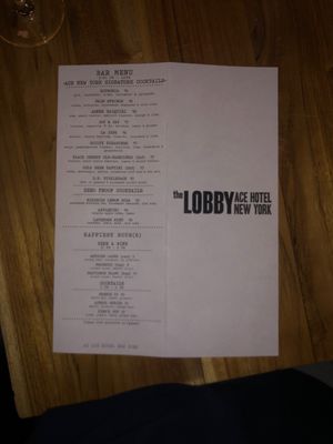 The Lobby Bar at Ace Hotel New York by null