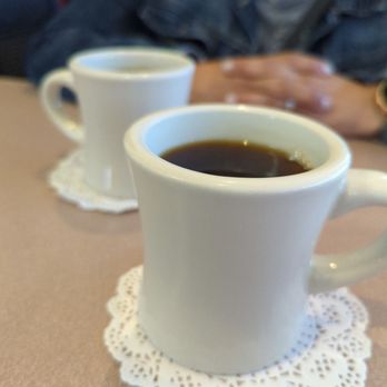 Mil’s Diner - Decaf coffee  in classic mugs - Diners Near Me - Milpitas, California