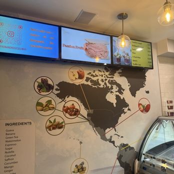 Saffron And Rose - Menu (top right) - Ice Cream & Frozen Yogurt Near Me - Del Mar, California Saffron And Rose - Menu (top right) - Ice Cream & Frozen Yogurt Near Me - Del Mar, California