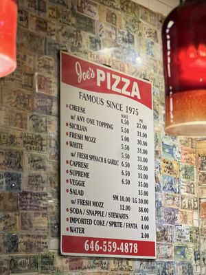Menu photo 3 Joe's Pizza New York, NY Menu photo 3 Joe's Pizza New York, NY