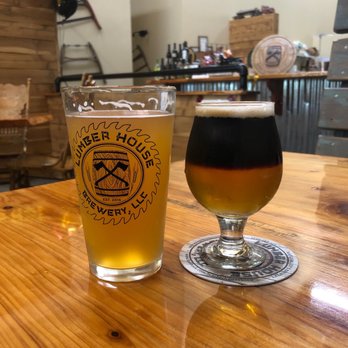 Lumber House Brewery - Stout and Timber Ale for an amazing Black and Tan but don't forget to try the "hazy IPA" - Sawdust ! - Breweries Near Me - Black Diamond, Washington