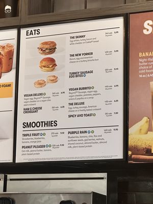 Menu photo 1 Gregorys Coffee New York, NY