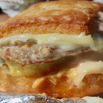 Tandem Coffee + Bakery - Sausage Breakfast Sandwich - Coffee & Tea Near Me - Portland, Maine