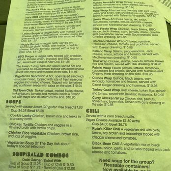 Rutabegorz - Menu - Wraps Near Me - Orange, California