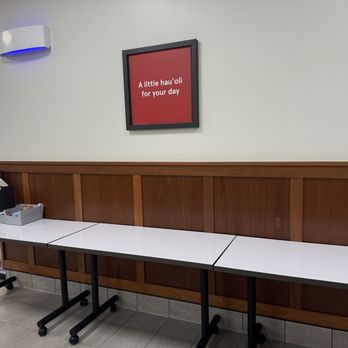 Chick-fil-A - Condiments area in the Event Room - Salad Near Me - Honolulu, Hawaii