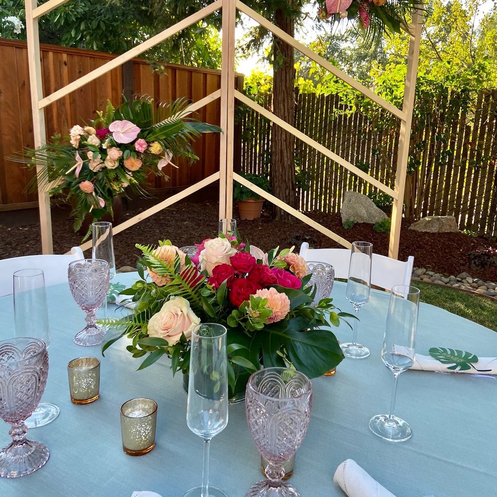 Trend Event Collections - Spa Linati Linens, Rose Pressed Glass, Pure Champagne flutes, Taupe Linen Hemstitched Napkins, White Resin Chair - Party & Event Planning Near Me - Livermore, California Trend Event Collections - Spa Linati Linens, Rose Pressed Glass, Pure Champagne flutes, Taupe Linen Hemstitched Napkins, White Resin Chair - Party & Event Planning Near Me - Livermore, California