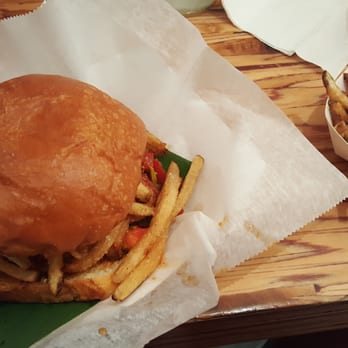 Frita Batidos - Chicken frita with cilantro lime salsa. - Cuban Near Me - Ann Arbor, Michigan