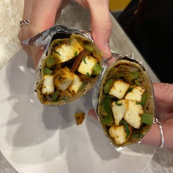 Dimple's Bombay Talk - Paneer & Aloo Kathi Roll - Indian Near Me - Sayreville, New Jersey