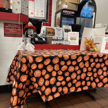 Firehouse Subs - a table covered with a tablecloth - Sandwiches Near Me - Aurora, Colorado Firehouse Subs - a table covered with a tablecloth - Sandwiches Near Me - Aurora, Colorado