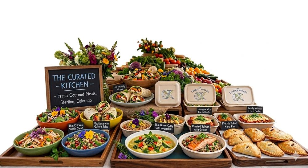 The Curated Kitchen Logo