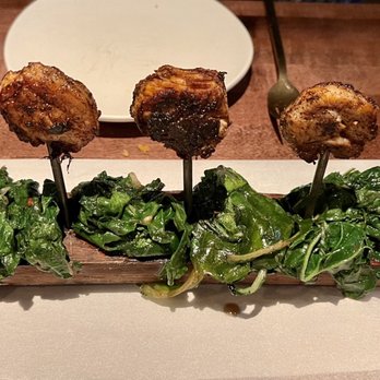 Rye - Dallas - Duroc Pork Belly Lollipops - yum! (03/06/22) - Tapas/Small Plates Near Me - Dallas, Texas Rye - Dallas - Duroc Pork Belly Lollipops - yum! (03/06/22) - Tapas/Small Plates Near Me - Dallas, Texas