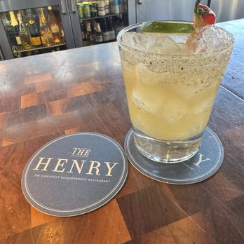 The Henry - Smoked Pineapple Margarita - New American Near Me - Dallas, Texas The Henry - Smoked Pineapple Margarita - New American Near Me - Dallas, Texas