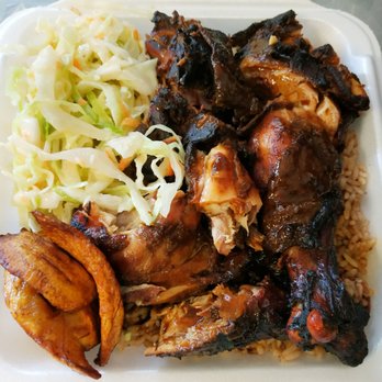 Allwyn's Bakery - Jerk chicken plate - Caribbean Near Me - Etobicoke, Ontario Allwyn's Bakery - Jerk chicken plate - Caribbean Near Me - Etobicoke, Ontario