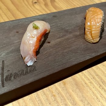 Hinata - Kinmedai - Goldeneye Snapper & Hon Masu - Cherrv Trout - Sushi Bars Near Me - San Francisco, California