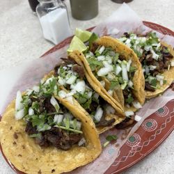 Fiesta Mexicana - Carne asada and Al Pastor tacos