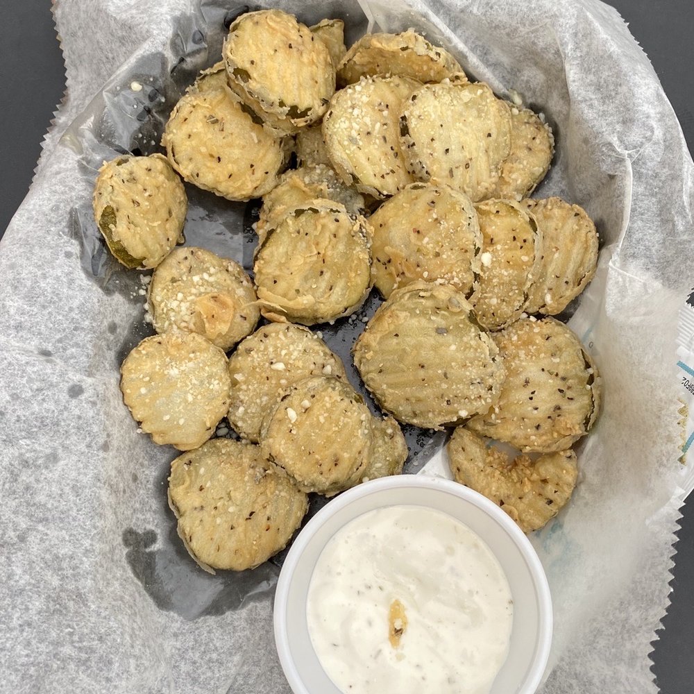 Full House Sportzaria - Fried pickles, and they are GOOD!!!!! - Pizza Near Me - Simpsonville, South Carolina