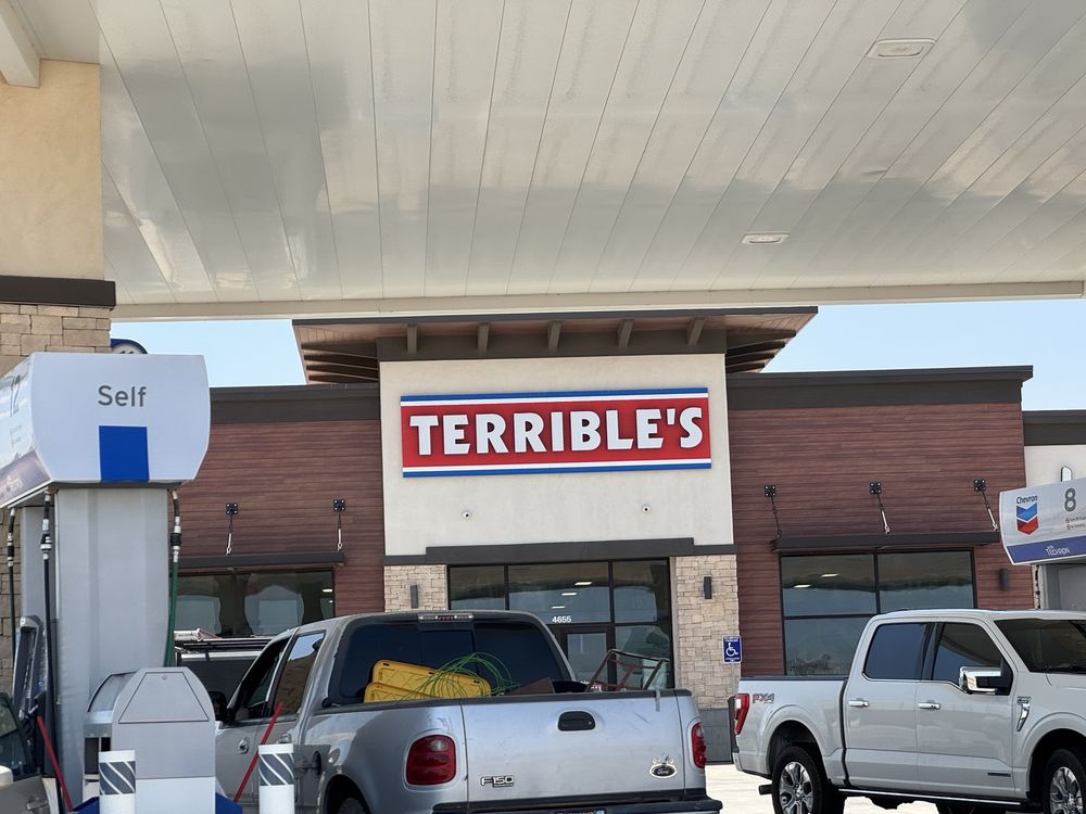 Chevron - Terrible Herbst Logo