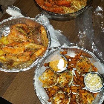 Oceanic Boil - 1 lb. Snow Crab Leg 1 lb. Shrimp Clams Casino - Cajun/Creole Near Me - Jackson Heights, New York Oceanic Boil - 1 lb. Snow Crab Leg 1 lb. Shrimp Clams Casino - Cajun/Creole Near Me - Jackson Heights, New York