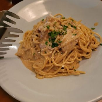 Rigo - Chicken and Porcini Alfredo - Spanish Near Me - Honolulu, Hawaii Rigo - Chicken and Porcini Alfredo - Spanish Near Me - Honolulu, Hawaii