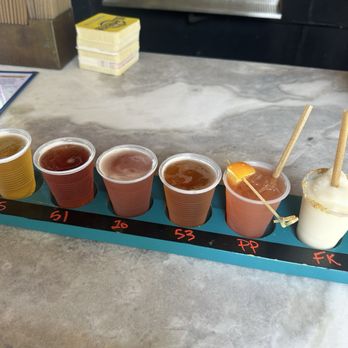 Islamorada Brewery & Distillery - Beer flight - Breweries Near Me - Islamorada, Florida Islamorada Brewery & Distillery - Beer flight - Breweries Near Me - Islamorada, Florida