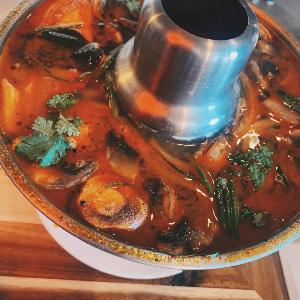 Sala Thai Tempe - Tom yum soup with seafood ( hot and sour soup) - Thai Near Me - Tempe, Arizona