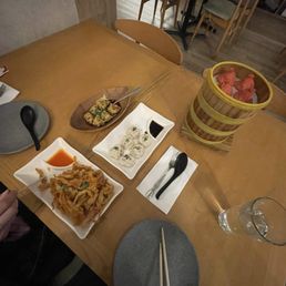 Variety of dishes