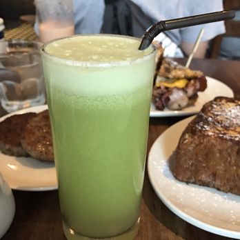 Wildflour Cafe + Bakery - Green drink nutrition to balance this delicious breakfast - Breakfast & Brunch Near Me - Makati, NCR