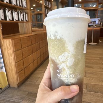Wanpo Tea Shop - Cheese cream grape - Bubble Tea Near Me - New York, New York Wanpo Tea Shop - Cheese cream grape - Bubble Tea Near Me - New York, New York