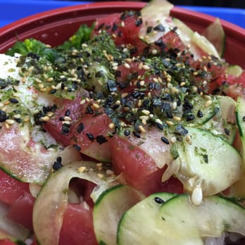 Poki Yaki - Regular poke bowl with tuna - Japanese Near Me - Buena Park, California